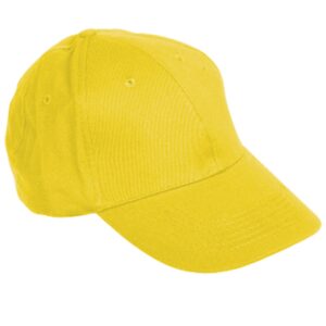 Шапка с козирка PEPY YELLOW - жълт