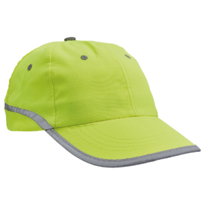 Шапка с козирка TAHR HV GREEN - uni / сигнално зелен