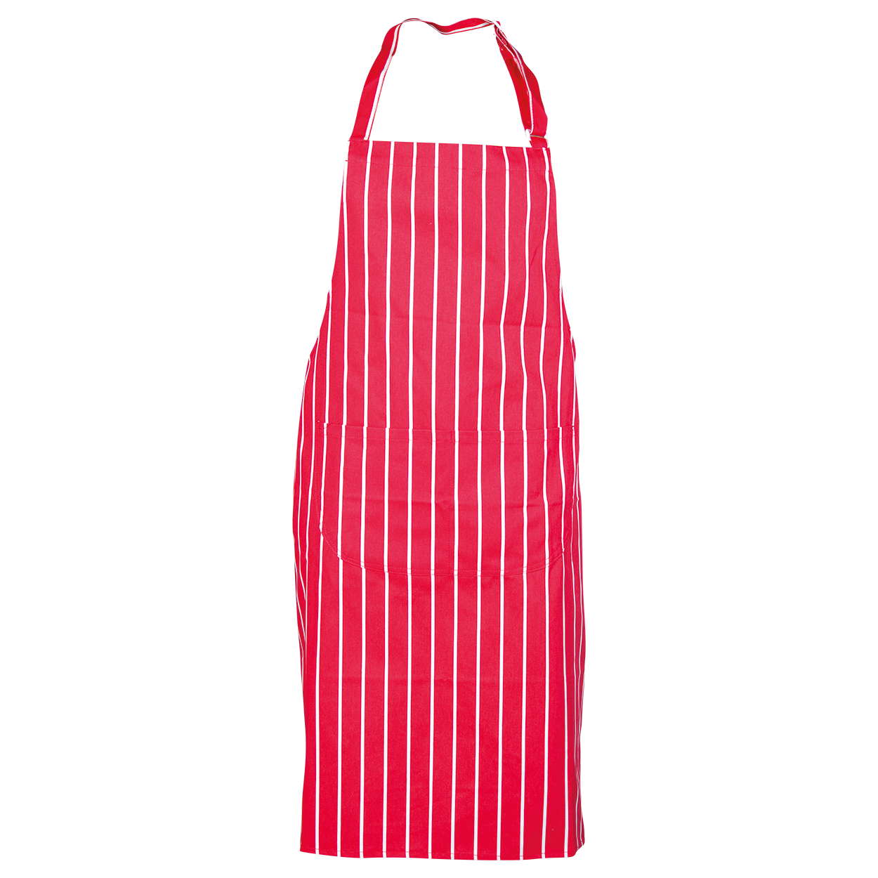 Престилка с нагръдник CHEFS S839 RED - uni / червен