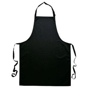Престилка с нагръдник CHEFS S840 - uni / черен