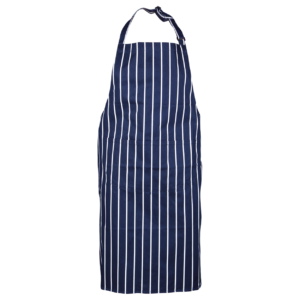 Престилка с нагръдник CHEFS S855 BLUE - uni / тъмно син