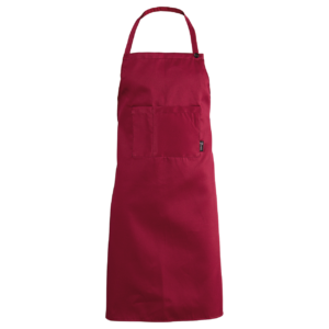 Престилка с нагръдник COOK BORDEAUX - бордо