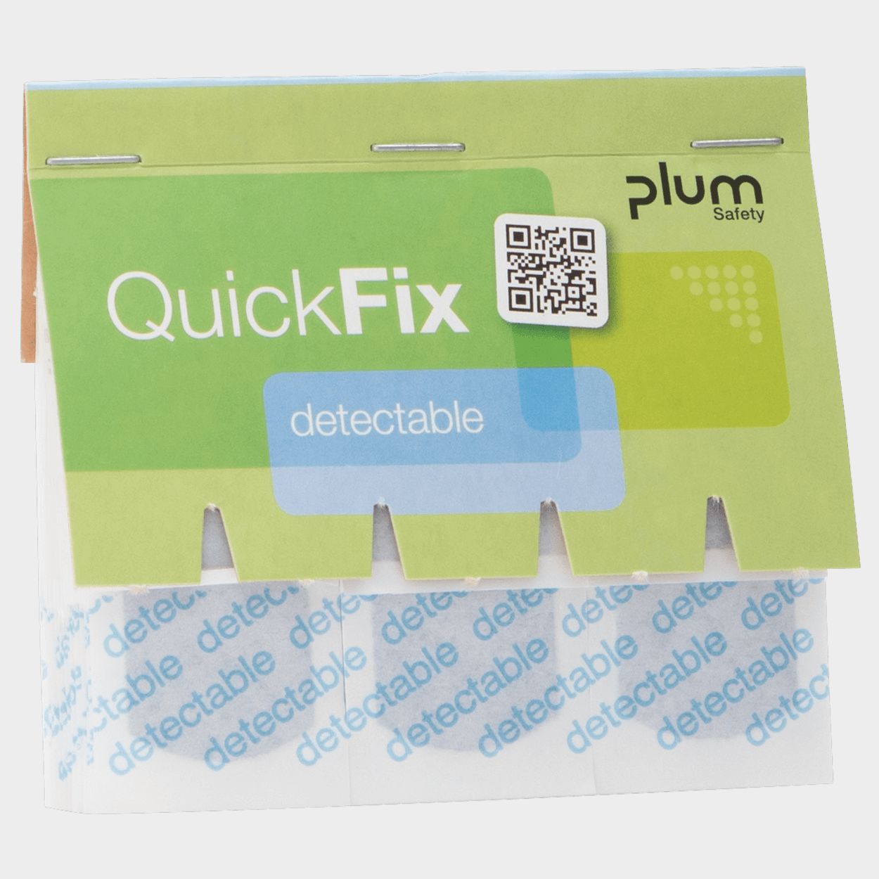 Пластири с метална пластина за откриване PLUM QUICKFIX REFILL