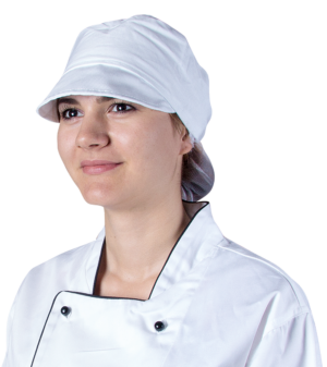 Готварска шапка CHEFS CAP - uni / бял