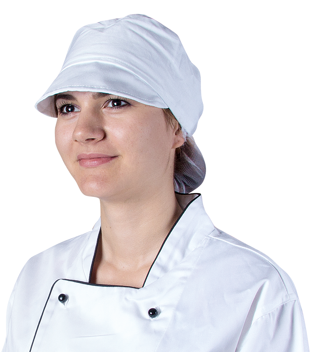 Готварска шапка CHEFS CAP - uni / бял