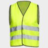 Детски светлоотразителен елек LYNX KIDS YELLOW