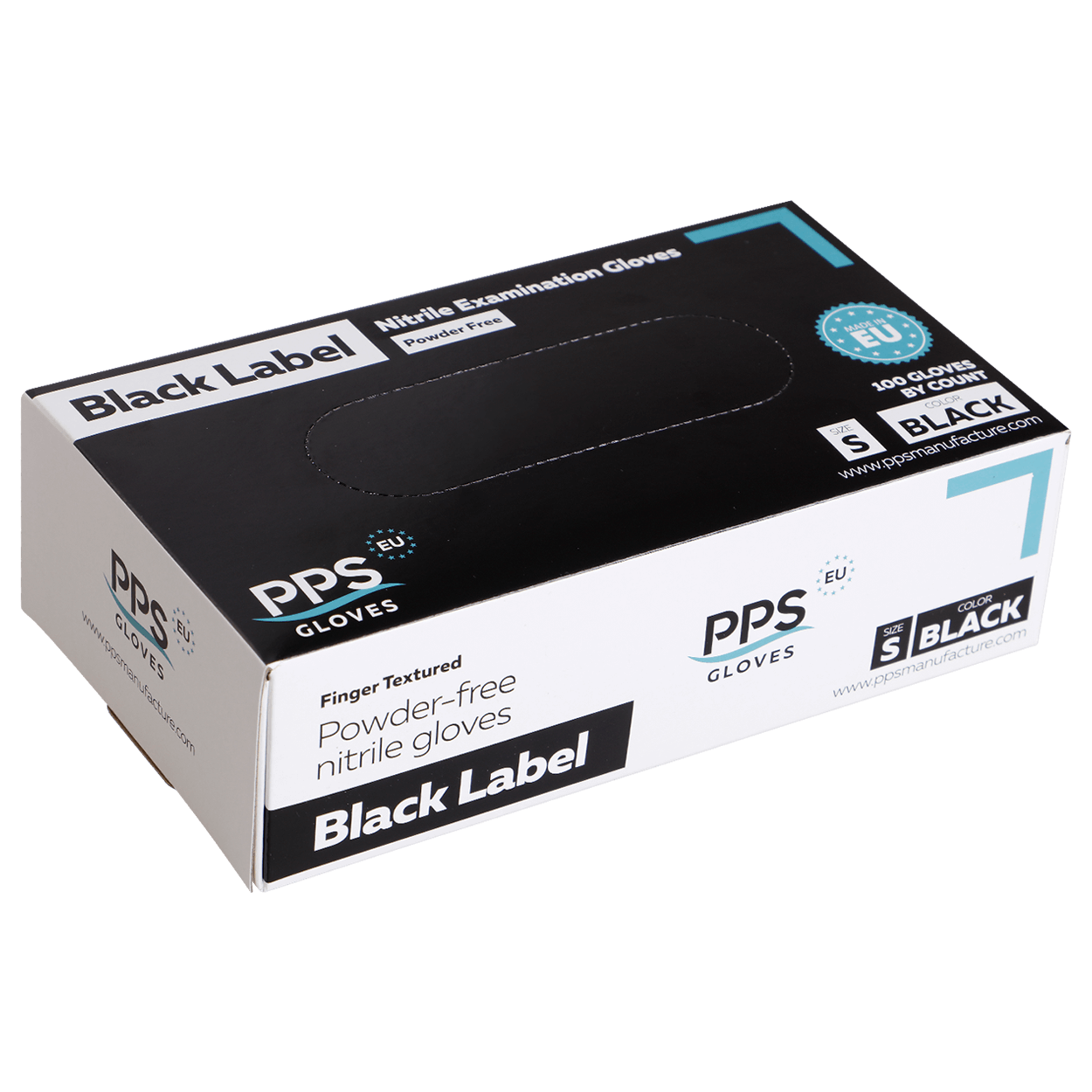 Еднократни ръкавици от нитрил PPS NITRILE BLACK PF