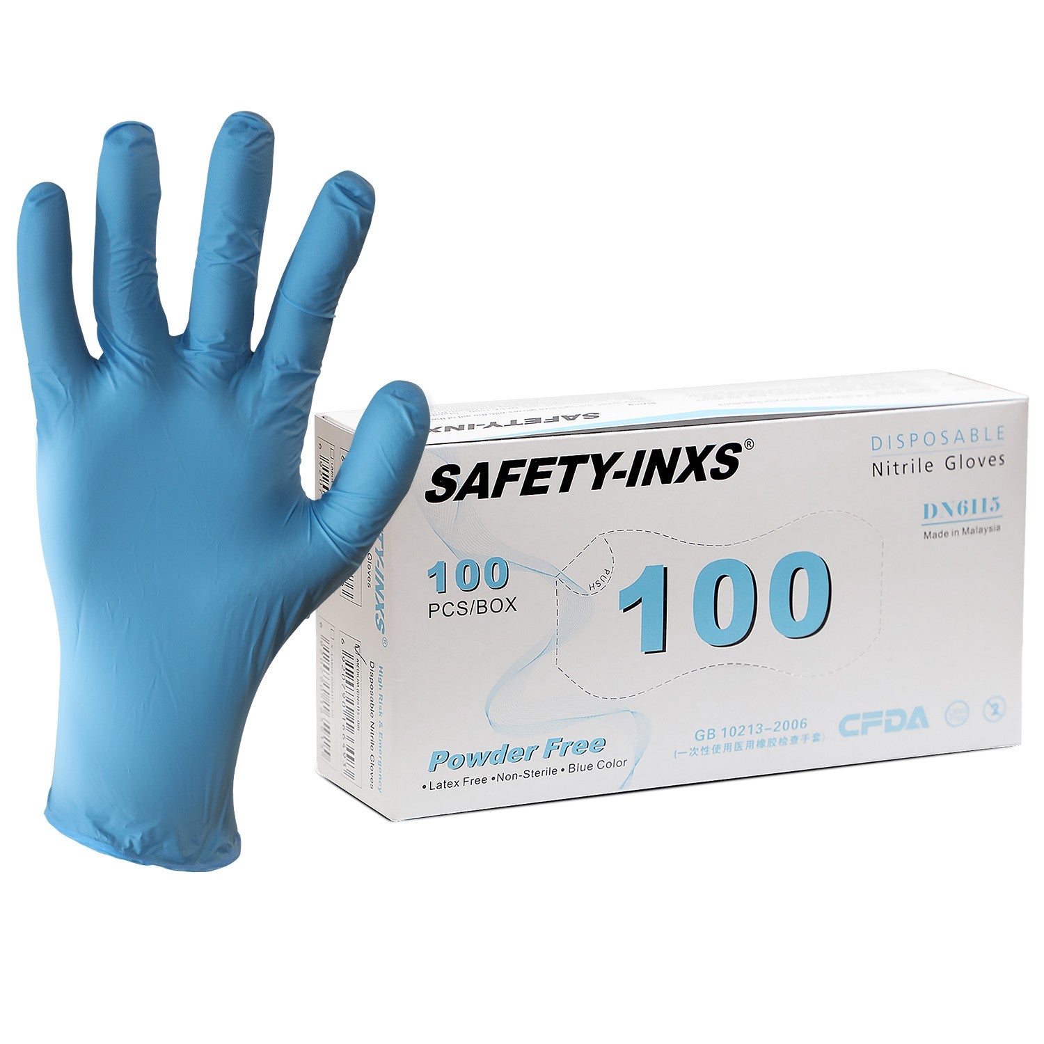 Еднократни ръкавици от нитрил SELECT NITRILE - L