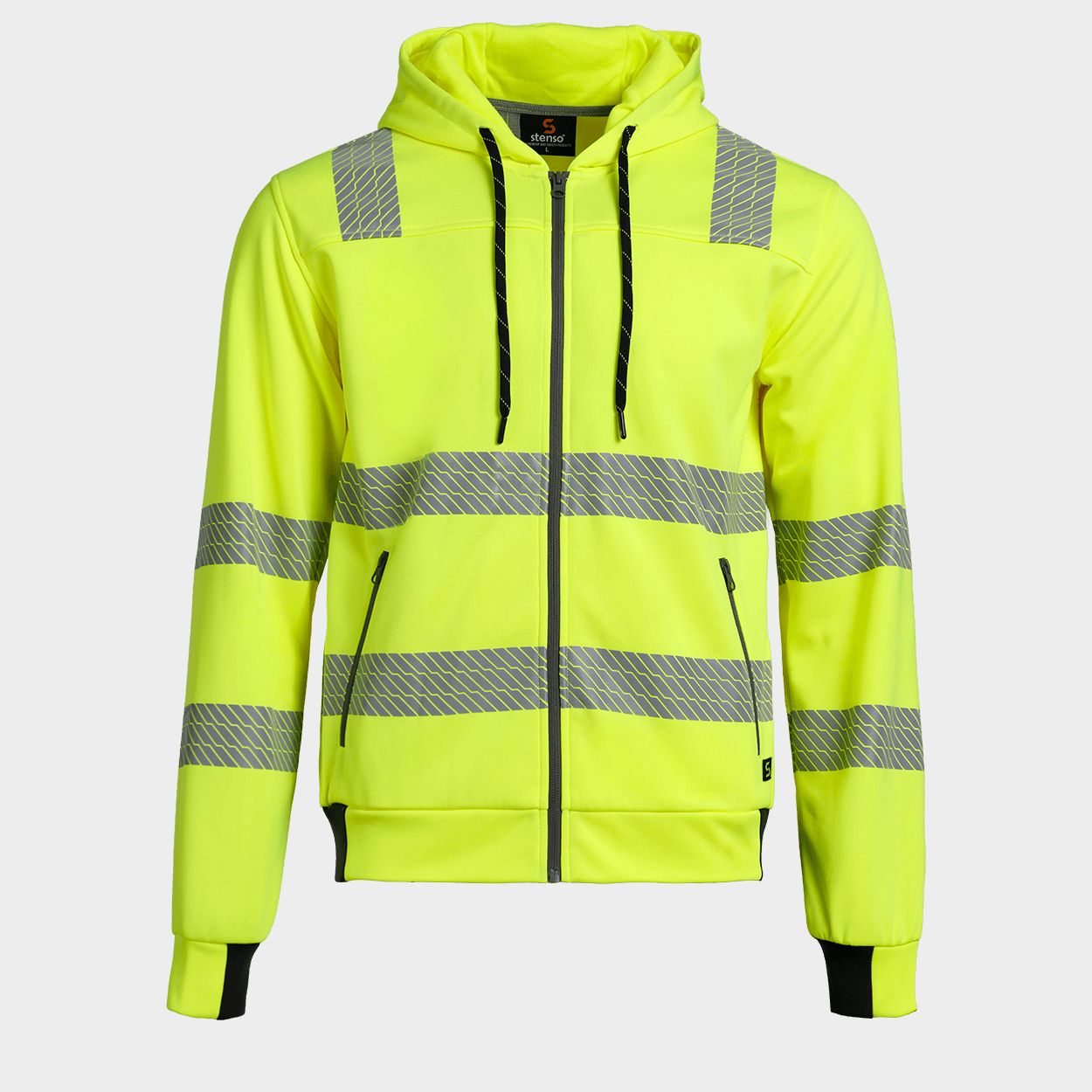 Сигнален суитшърт NOBEL HV YELLOW
