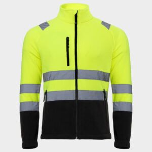 Сигнален суитшърт PRISMA HV YELLOW FLEECE