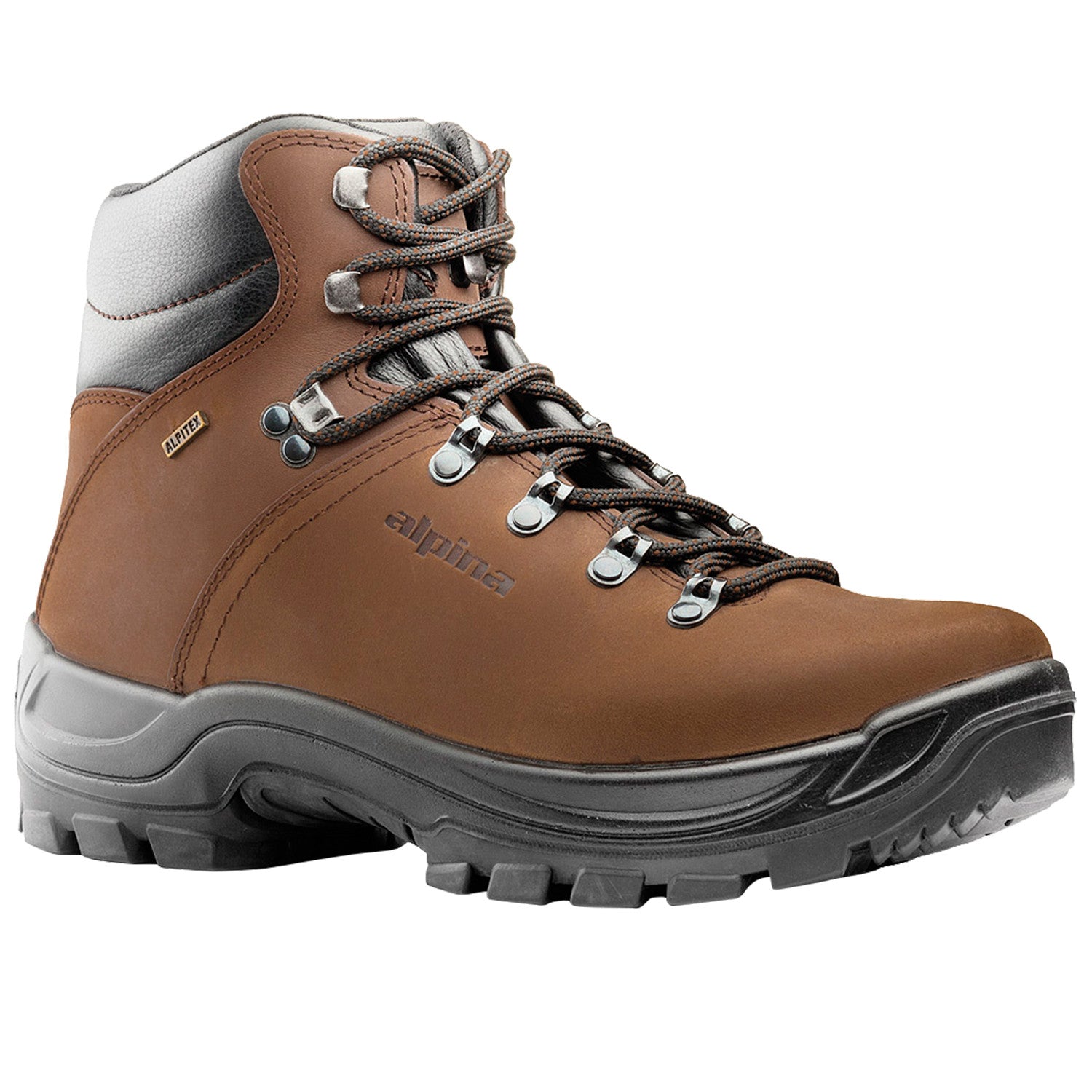 Туристически обувки ALPINA TUNDRA BROWN - 46 / кафяв