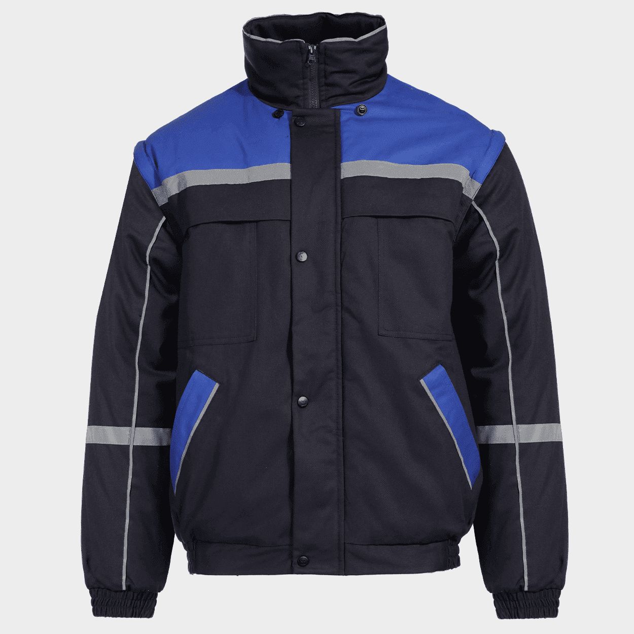 Яке със свалящи ръкави COLLINS COTTON BLUE