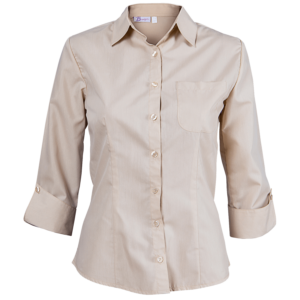 Дамска риза 3/4 ръкав CAMISA BEIGE