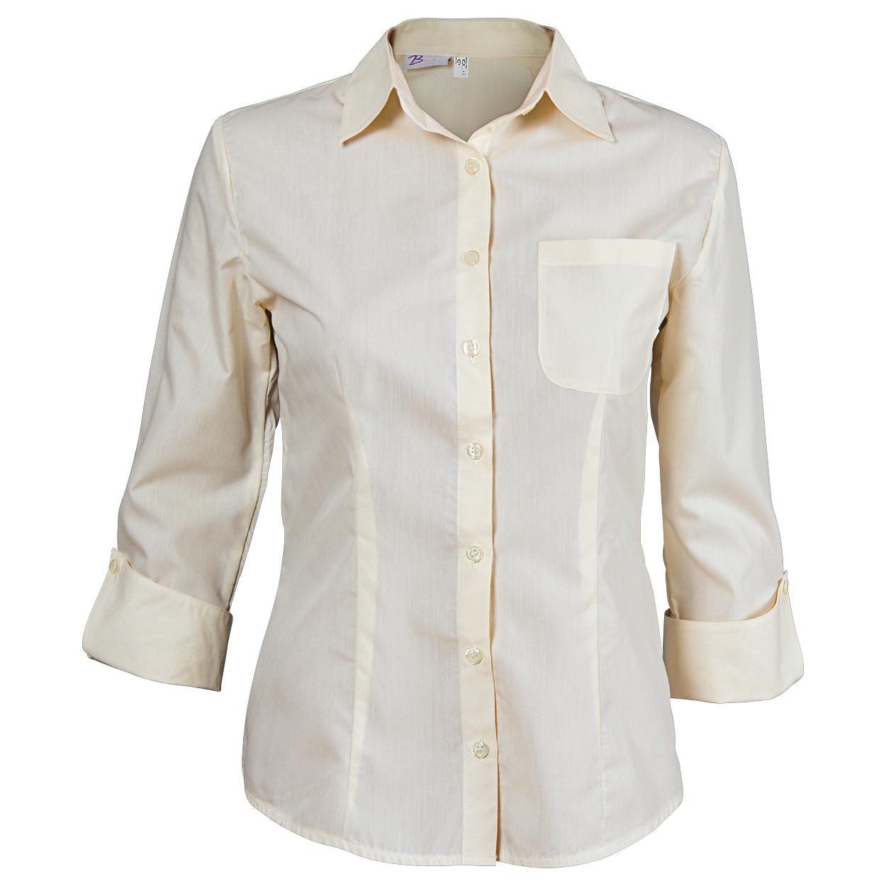 Дамска риза 3/4 ръкав CAMISA CHAMPAGNE