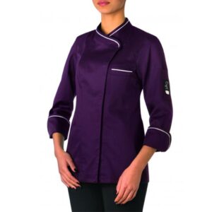 Дамска туника за готвачи STEFANIA PURPLE - XL / лилав