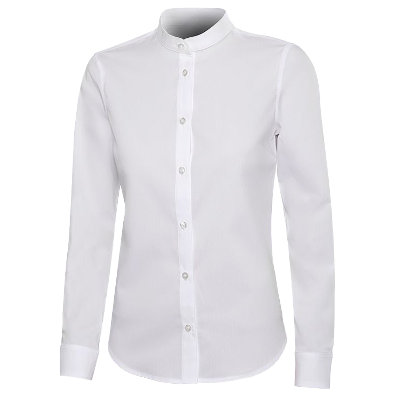 Дамска риза с яка тип столче VELILLA WHITE