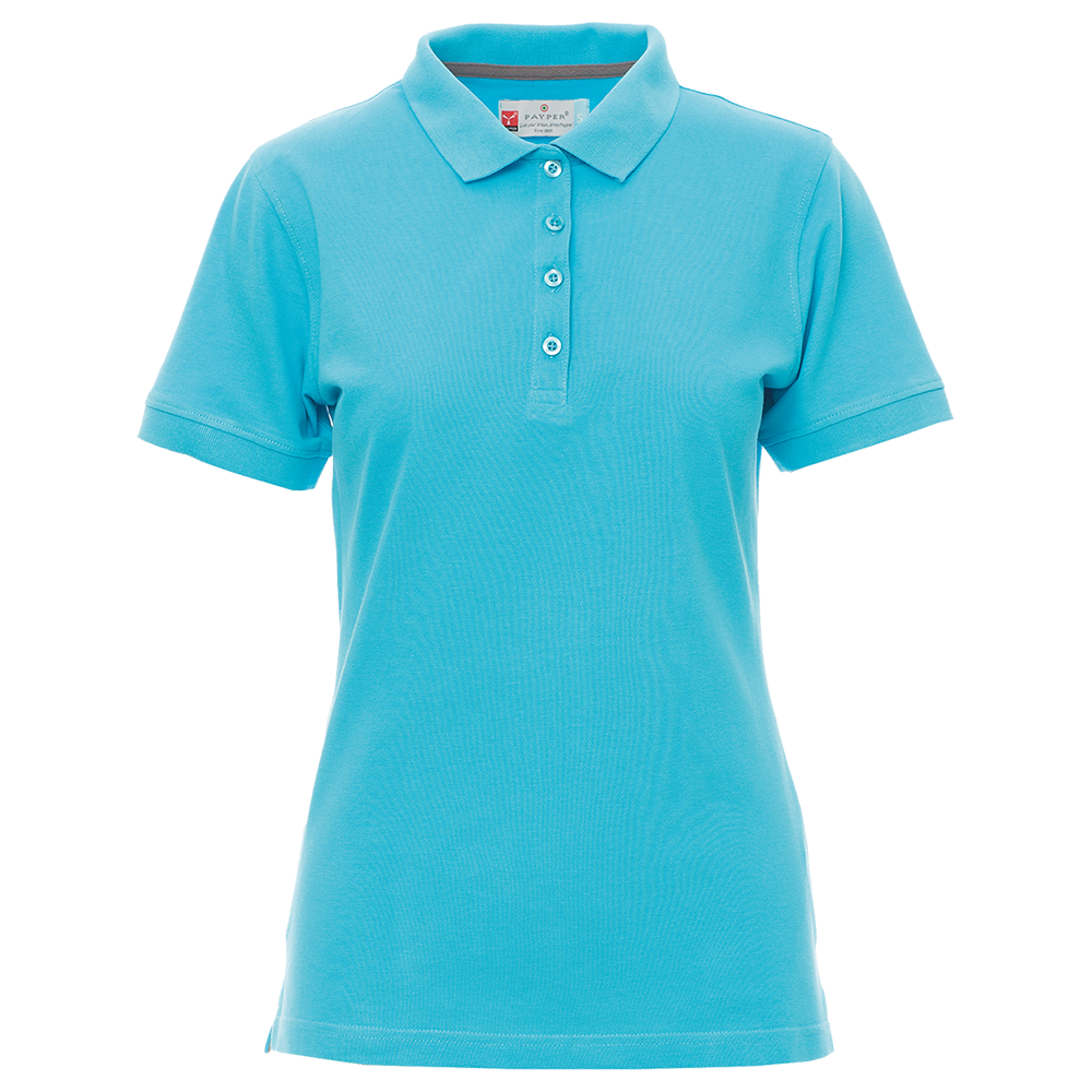 Дамска тениска с яка PAYPER VENICE ATOLL BLUE