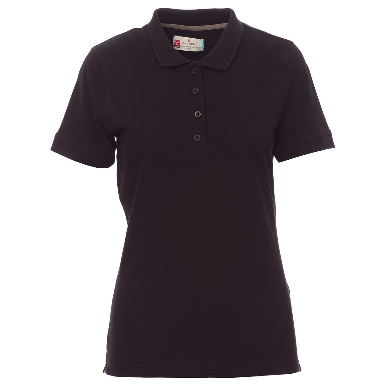 Дамска тениска с яка PAYPER VENICE BLACK