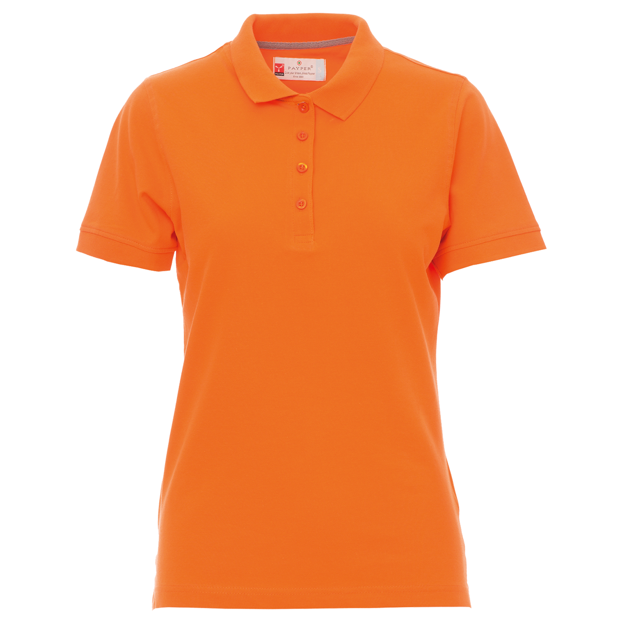 Дамска тениска с яка PAYPER VENICE ORANGE