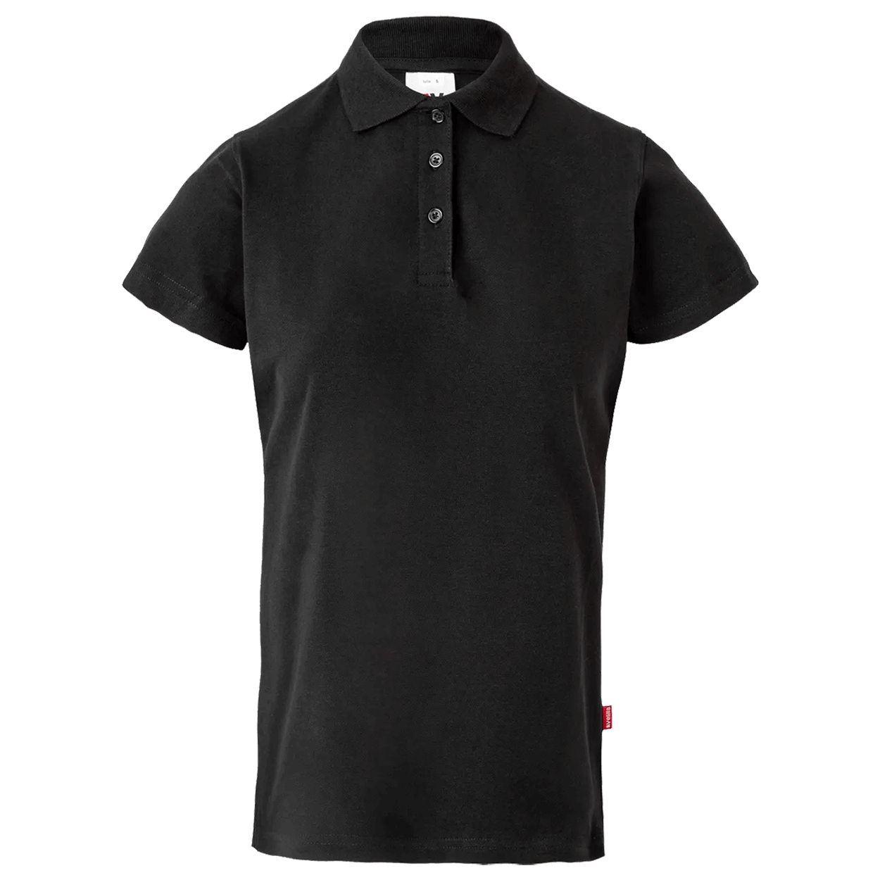 Дамска тениска с яка VELILLA BLACK