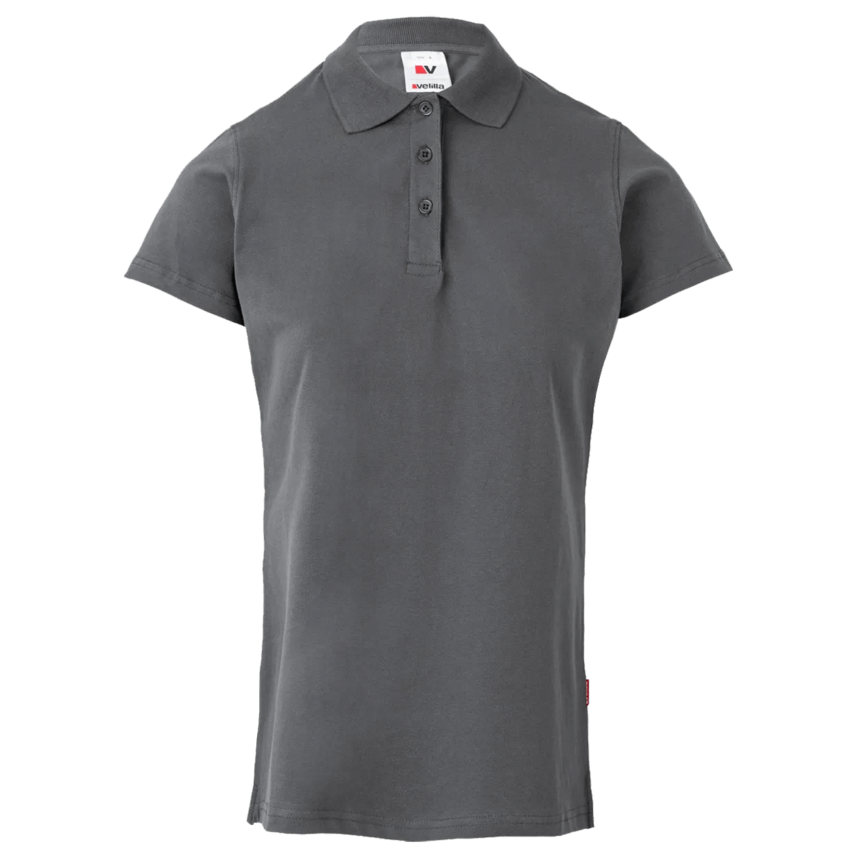 Дамска тениска с яка VELILLA GREY