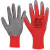 Ръкавици топени в латекс CARD TOPGRIP RED - 10