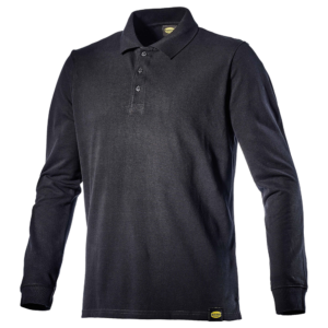 Блуза с дълъг ръкав с яка POLO ML ATLANTIS II BLACK