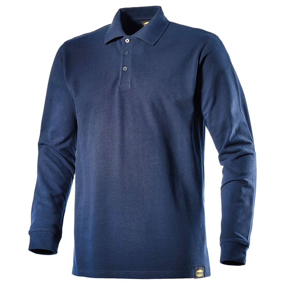Блуза с дълъг ръкав с яка POLO ML ATLANTIS II NAVY - S / тъмно син