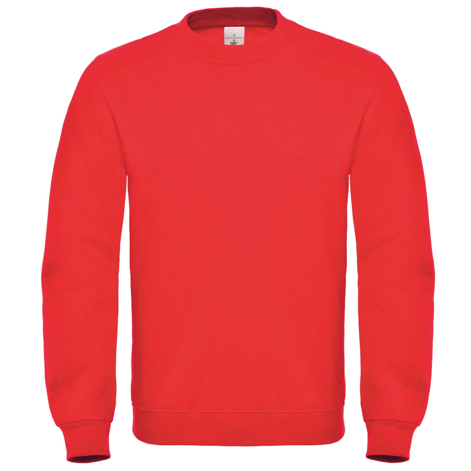Блуза с дълъг ръкав B&C RED - 2XL / червен