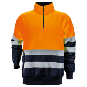 Блуза с дълъг ръкав GLOW WINTER HV ORANGE