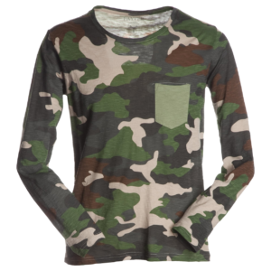 Блуза с дълъг ръкав PAYPER LIVING CAMOUFLAGE