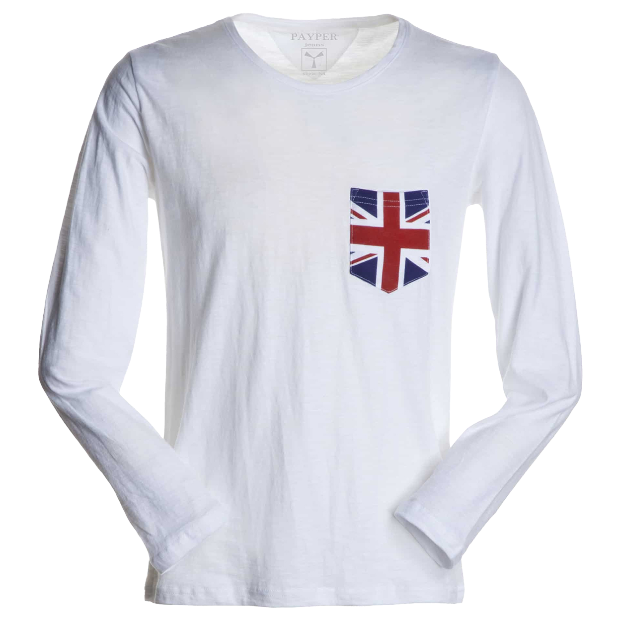 Блуза с дълъг ръкав PAYPER LIVING WHITE