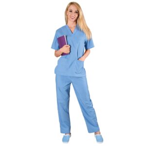Медицински туника с панталон MK3 LIGHT BLUE