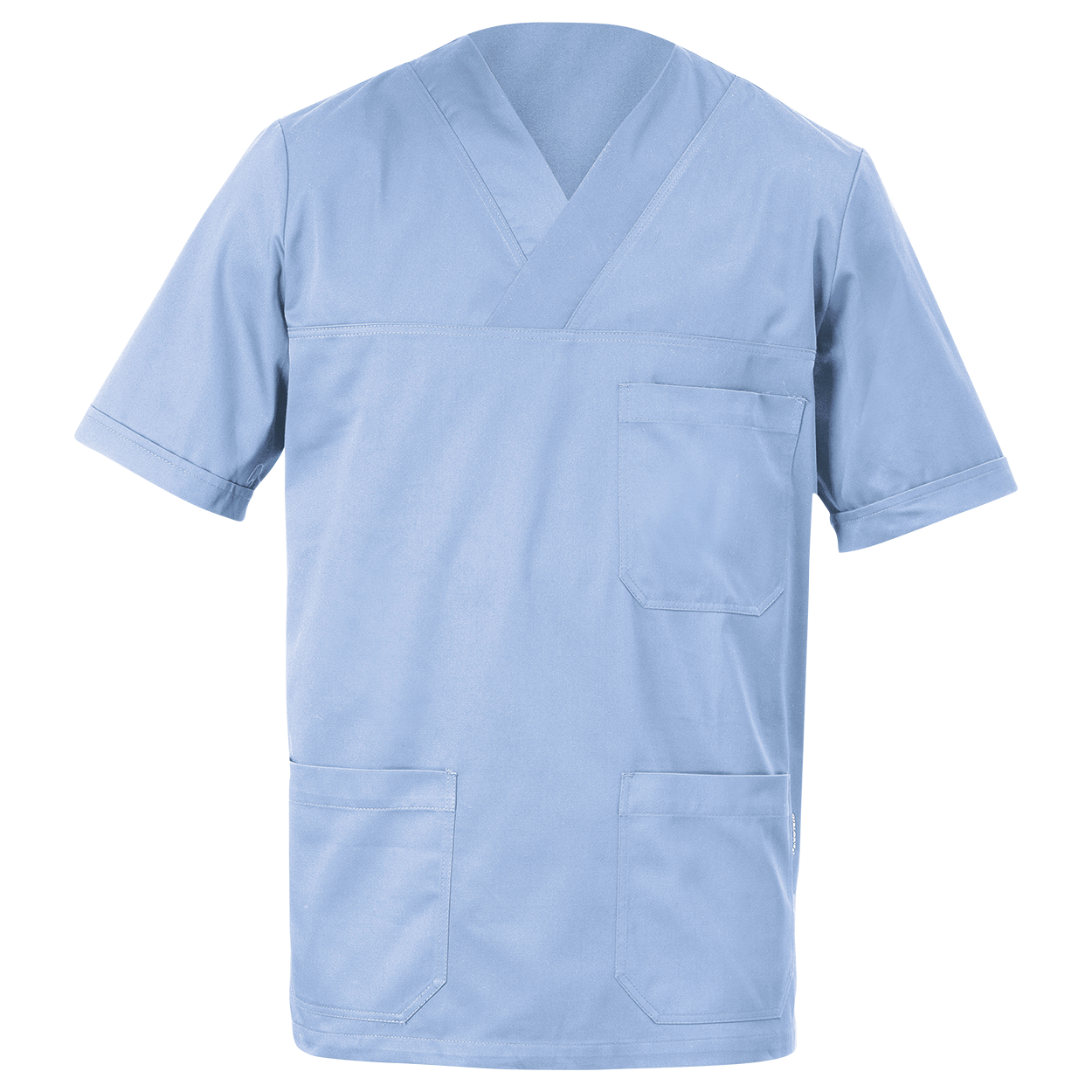 Мъжка медицинска туника SIMONE LIGHT BLUE
