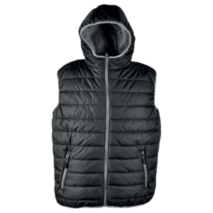 Мъжки елек SPEEDY HOOD VEST BLACK/GREY