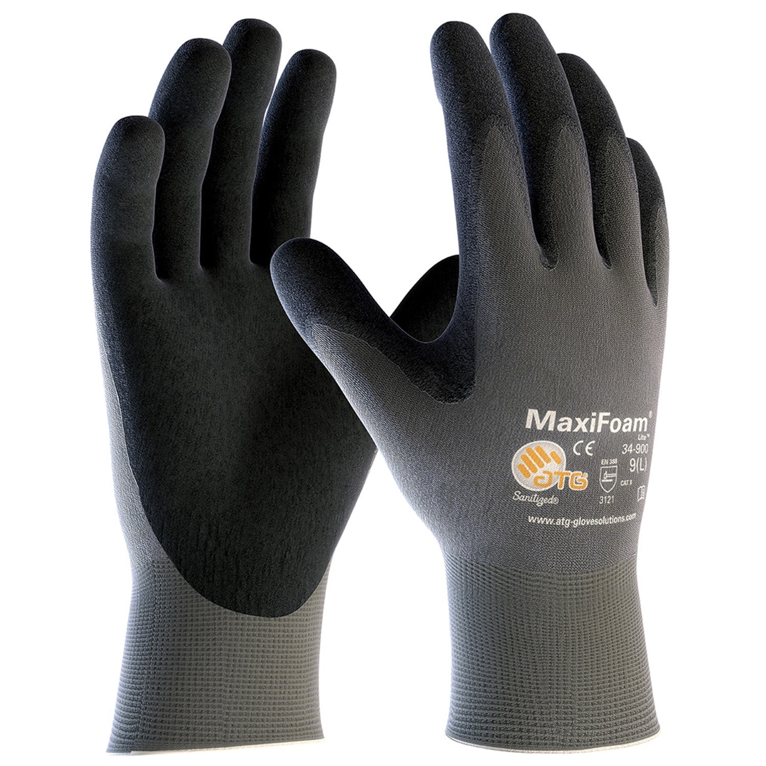 Ръкавици топени в нитрил ATG MAXIFOAM LITE