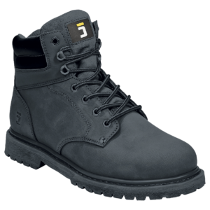Обувки от набук BK FARMER ANKLE BLACK