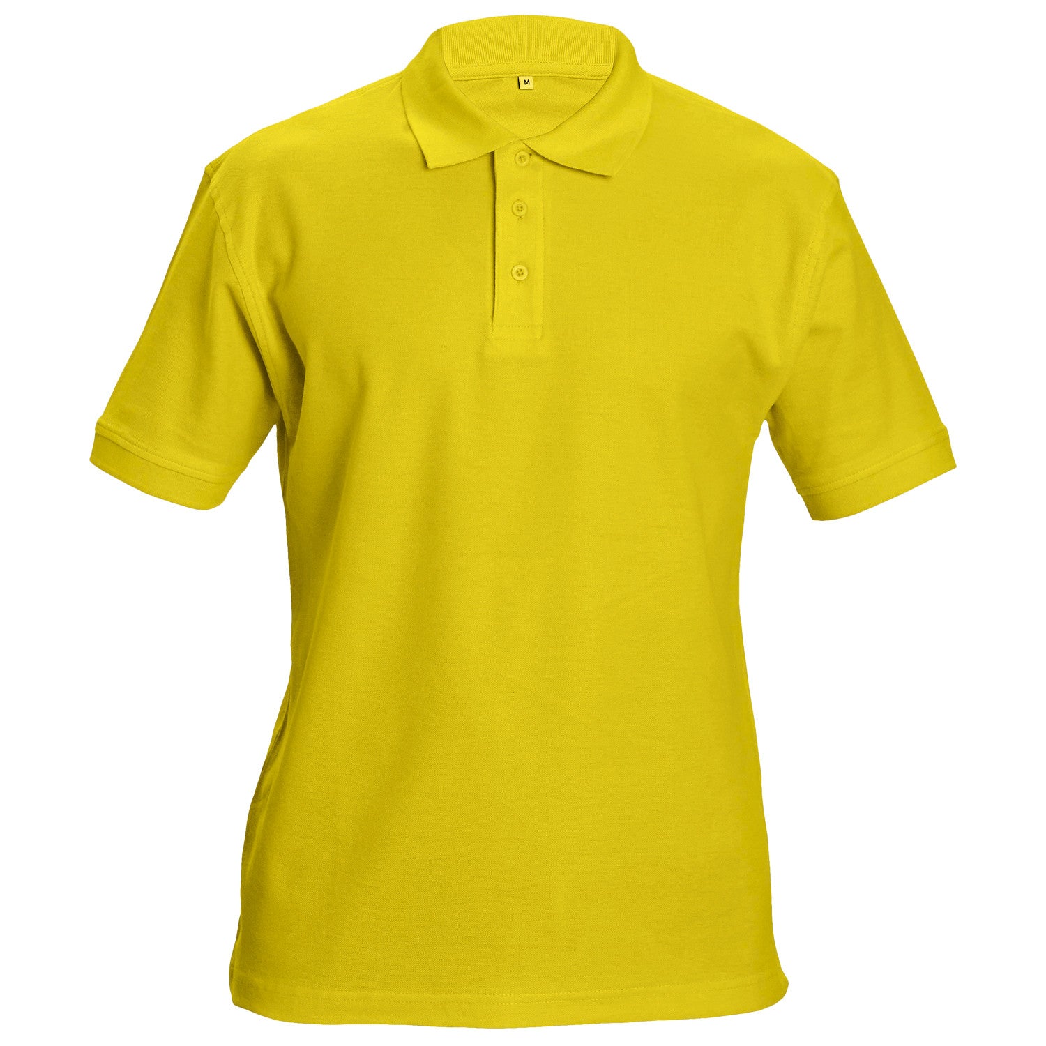 Тениска с яка KEYA YELLOW