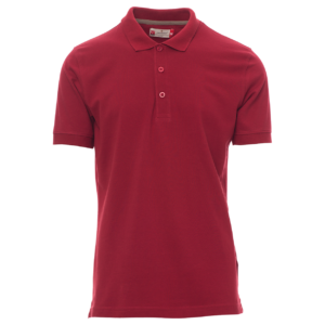 Тениска с яка PAYPER VENICE BORDEAUX
