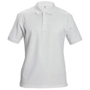 Тениска с яка SIFAKA WHITE - 3XL / бял