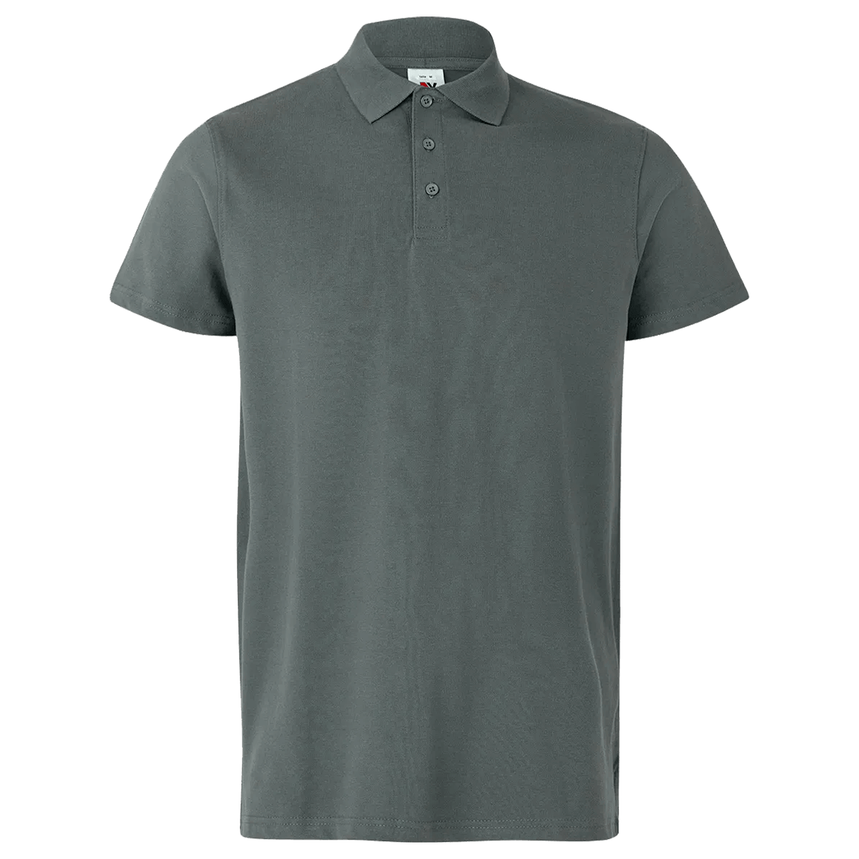 Тениска с яка VELILLA GREY