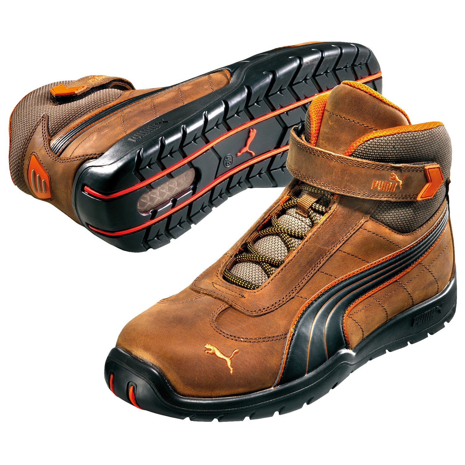 Работни обувки PUMA INDY S3 HRO SRC - 44 / бежов