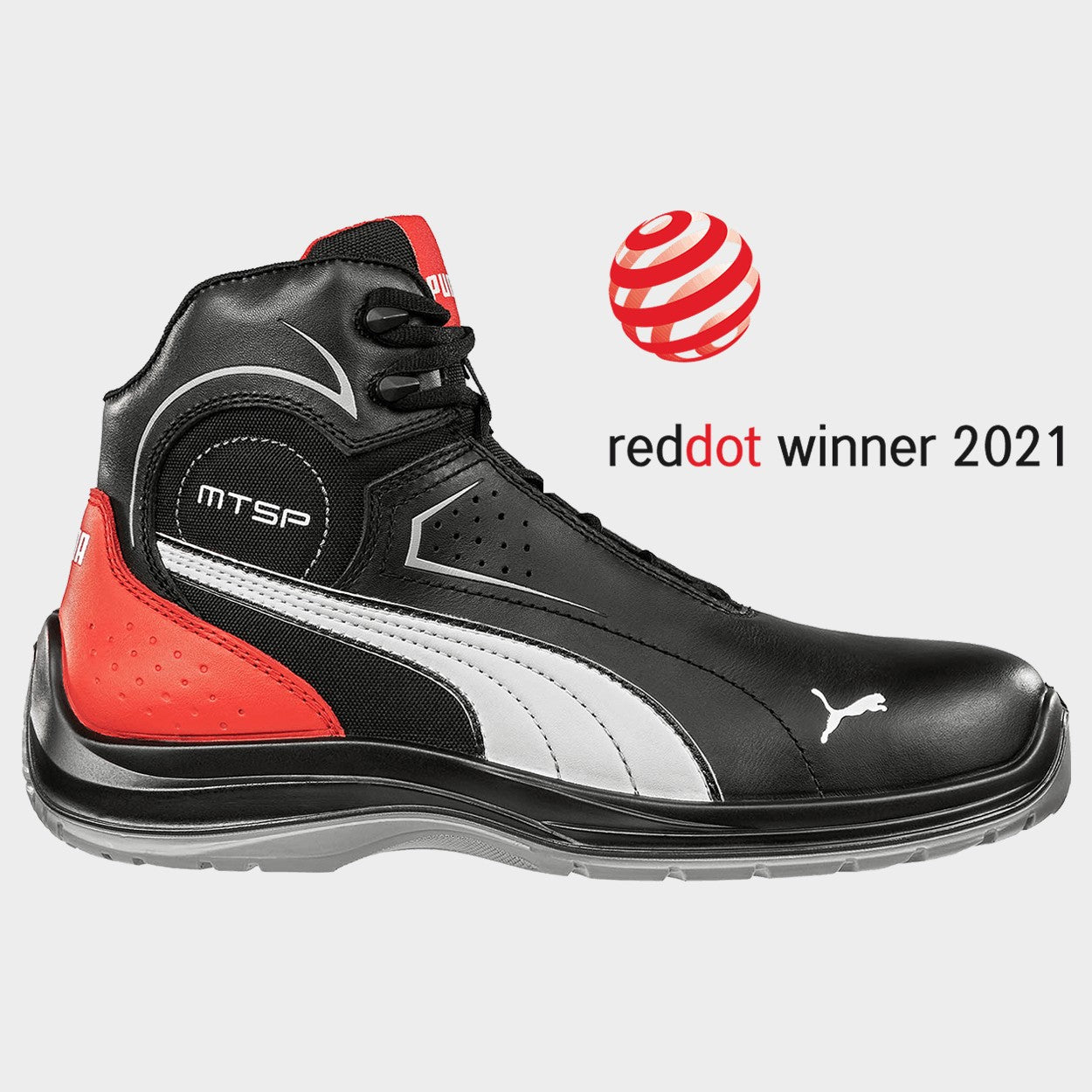 Работни обувки PUMA TOURING BLACK MID S3 ESD SRC