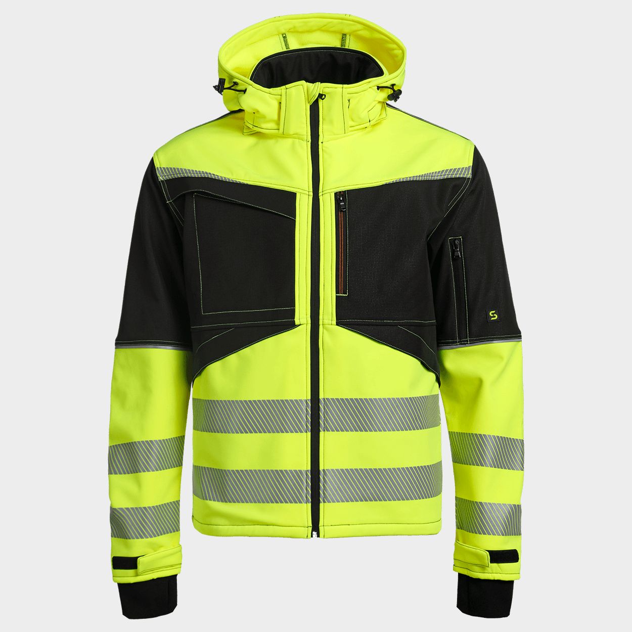 Софтшел яке PRISMA 2.0 HV YELLOW/BLACK