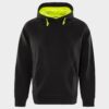 Суитшърт FRISTADS HOODED STRETCH BLACK