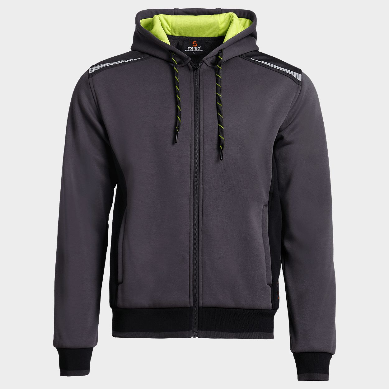 Суитшърт PRISMA 2.0 GRAY/GREEN