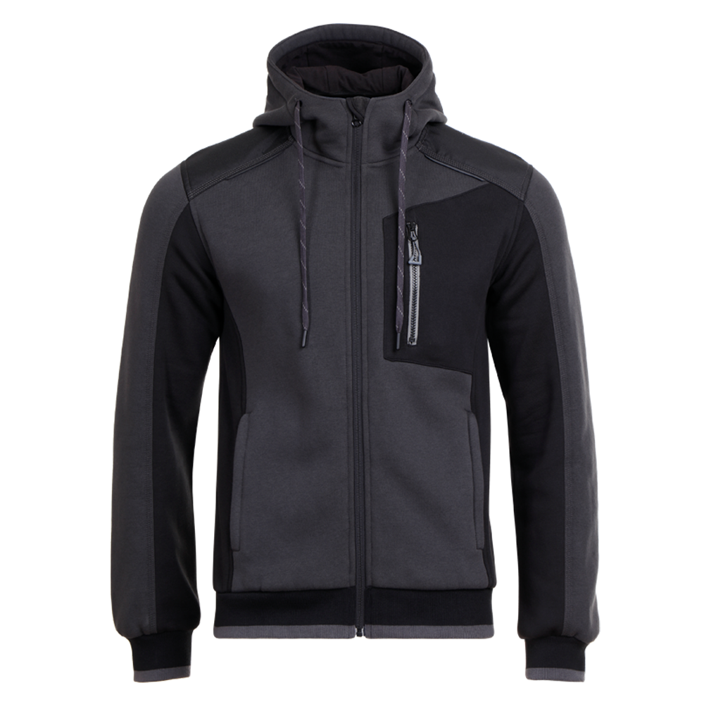 Суитшърт REVOLT GREY/BLACK