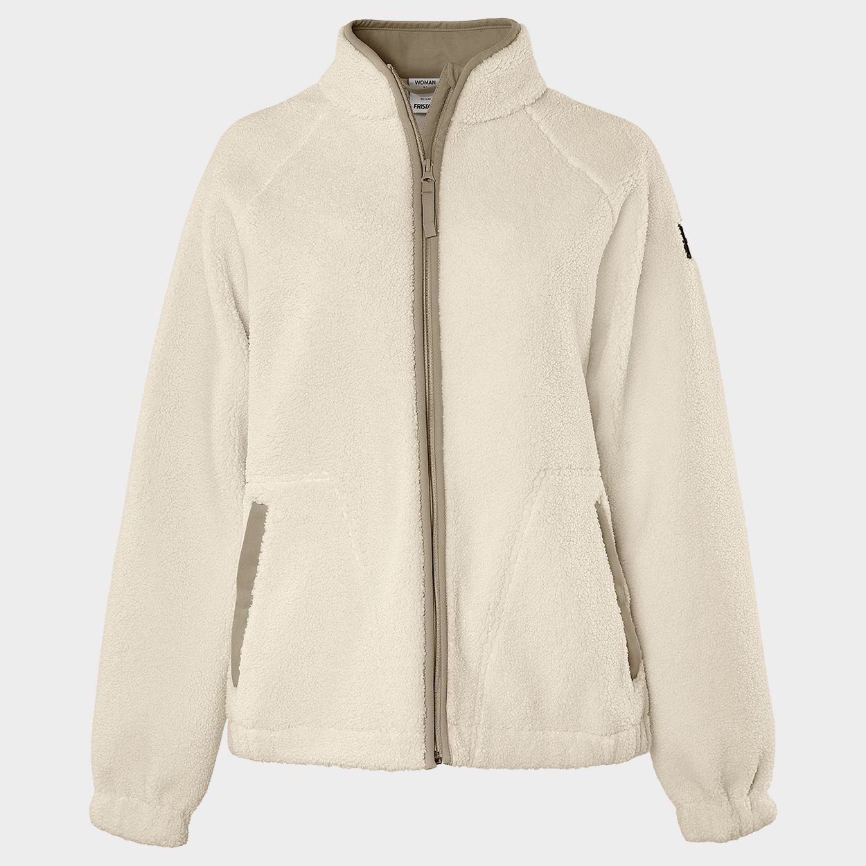 Дамско яке FRISTADS COPPER PILE FLEECE WHITE