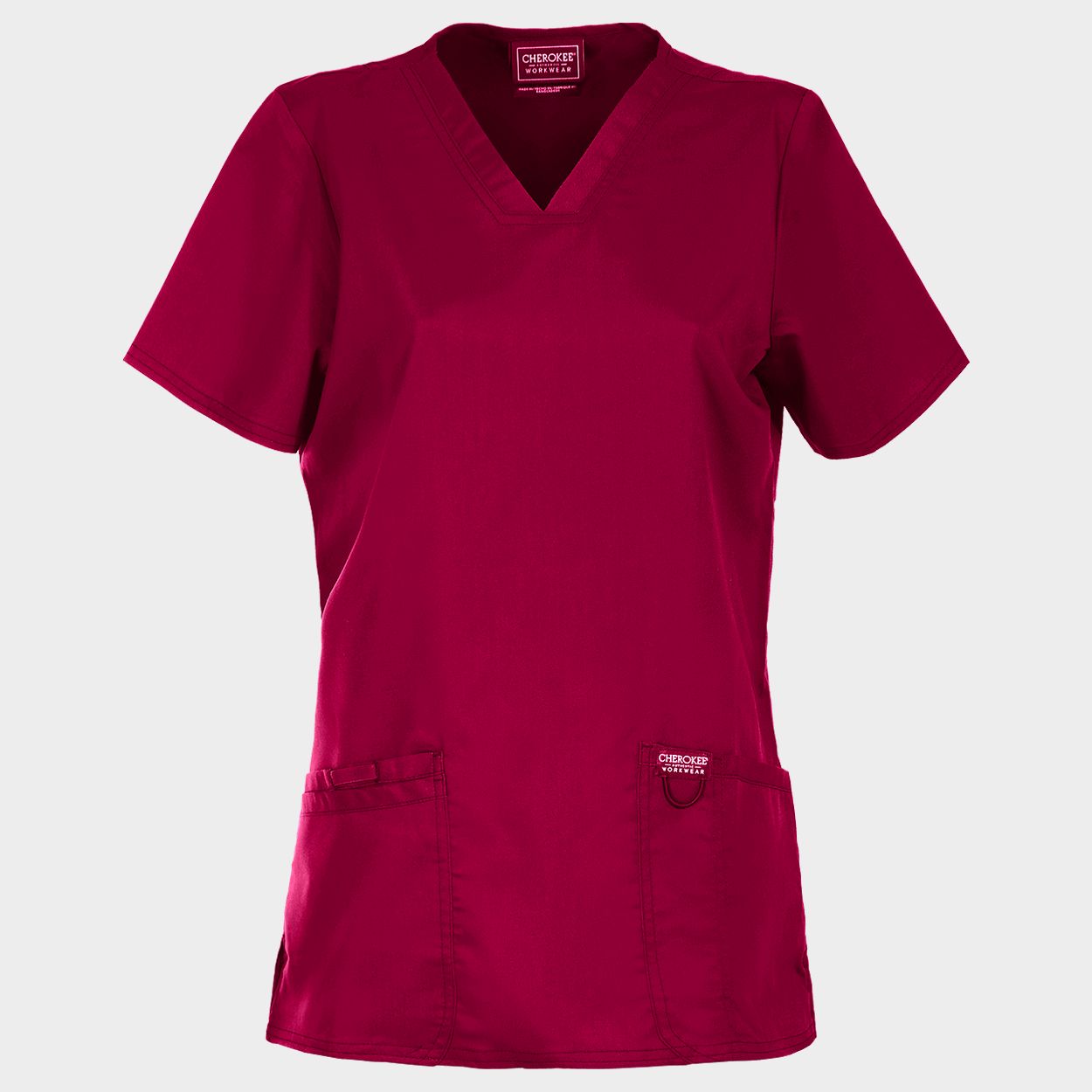 Дамска медицинска туника CHEROKEE V-NECK BURGUNDY WWE620