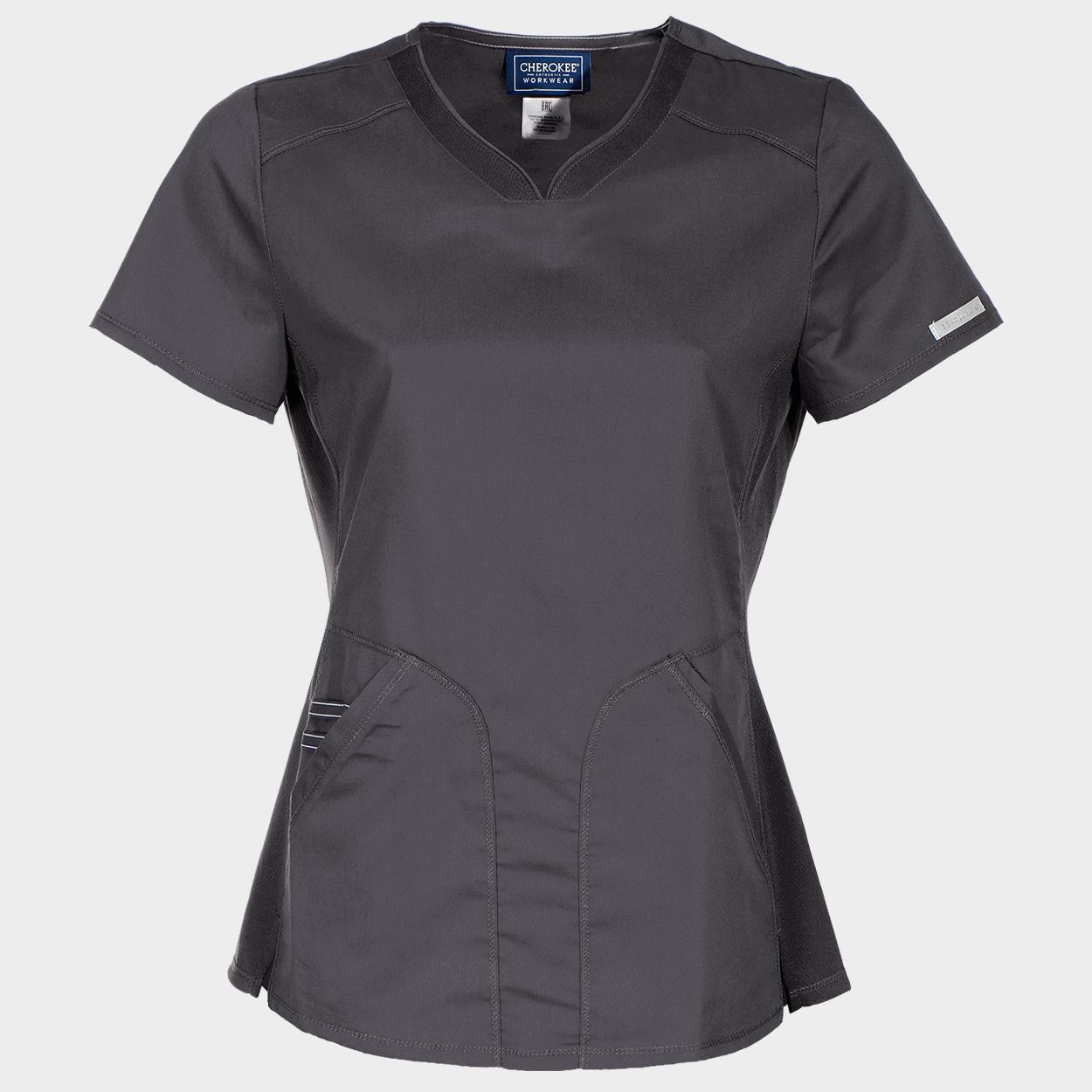 Дамска медицинска туника CHEROKEE V-NECK GREY WWE601